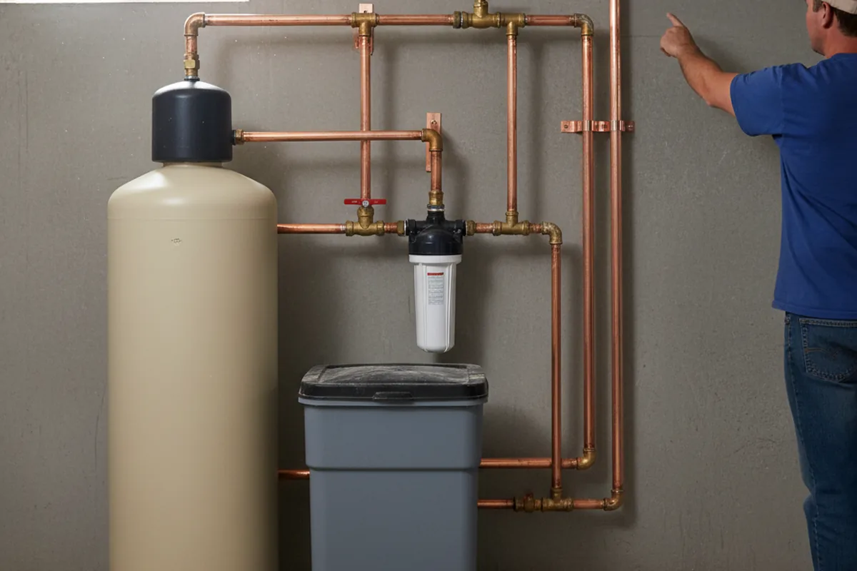 Whole-house water treatment system installed in Port William